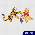 Winnie Tigger Piglet SVG