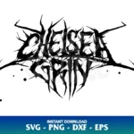Chelsea Grin Logo SVG Cut File
