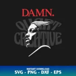damn kendrick lamar svg png