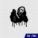 Halloween Scream Call Me SVG