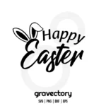 Happy Easter SVG Free