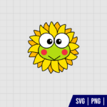 Keroppi Sunflower SVG