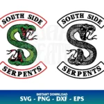 South Side Serpents SVG Cricut