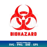 Biohazard Vector SVG