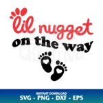 Lil Nugget On The Way SVG