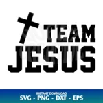 team jesus svg cricut