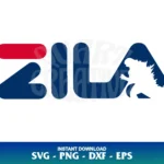 Godzilla Fila Parody SVG Cricut