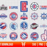 Los Angeles Clippers SVG Vector Bundle