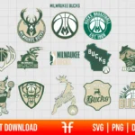Milwaukee Bucks SVG Bundle