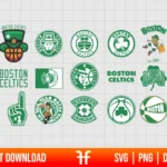 NBA Boston Celtics Logo SVG Bundle