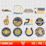 NBA Indiana Pacers Logo SVG Bundle