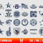 NFL Dallas Cowboys SVG Bundle
