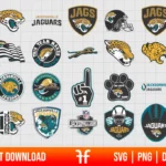 NFL Jacksonville Jaguars SVG Bundle