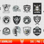 NFL Las Vegas Raiders Logo SVG Bundle
