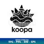 Bowser Shell Koopa Vector SVG