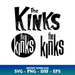 the kinks logo svg cricut