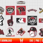 Erie SeaWolves Logo SVG Bundle