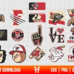 Fresno Grizzlies Logo SVG Bundle