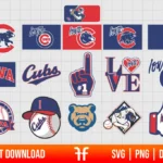 Iowa Cubs SVG Bundle