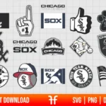 MLB Chicago White Sox Logo SVG Bundle
