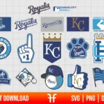 MLB Kansas City Royals Logo SVG Bundle