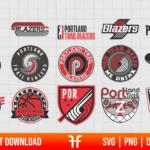 NBA Portland Trail Blazers SVG Bundle