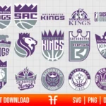 NBA Sacramento Kings SVG Bundle