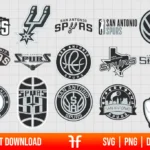 NBA San Antonio Spurs SVG Bundle