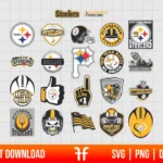 NFL Pittsburgh Steelers SVG Bundle