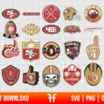 NFL San Francisco 49Ers SVG Bundle