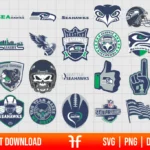 NFL Seattle Seahawks SVG Bundle