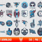 NFL Tennessee Titans SVG Bundle