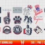 New York Yankees Logo SVG Bundle