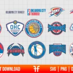 Oklahoma City Thunder Logo SVG Bundle