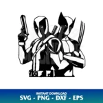 Deadpool And Wolverine SVG