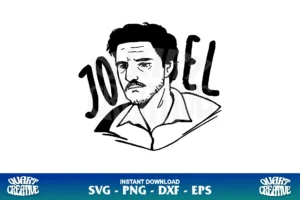 joel the last of us svg cricut
