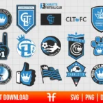 Charlotte FC Logo SVG Bundle