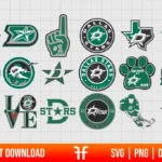 Dallas Stars Logo SVG Bundle