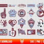 MLS Colorado Rapids SVG Bundle