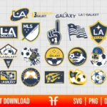 MLS LA Galaxy SVG Bundle