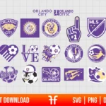 MLS Orlando City Soccer Club SVG Bundle