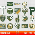 MLS Portland Timbers SVG Bundle