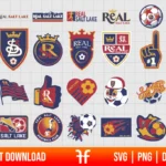 MLS Real Salt Lake Logo SVG Bundle