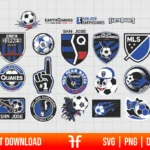 MLS San Jose Earthquakes SVG Bundle