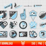 Minnesota United FC Logo SVG Bundle
