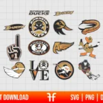 NHL Anaheim Ducks SVG Bundle