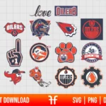 NHL Edmonton Oilers SVG Bundle