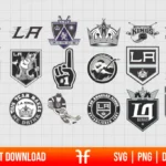 NHL Los Angeles Kings SVG Bundle