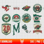 NHL Minnesota Wild SVG Bundle