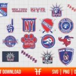NHL New York Rangers SVG Bundle